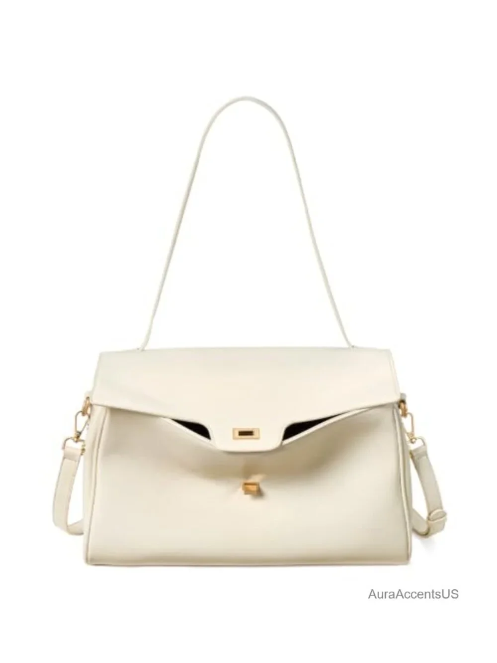 Vegan Leather Shoulder Bag Purse Hobo Handbag with Adjustable Strap